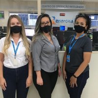 Da Esq. Para A Dir. Jéssica, Bruna E Denise