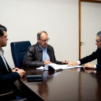 FAI Reitor Alexandre Teixeira_vice Reitor Wendel Soares_prefeito Tiveron_posse Reitoria (4)